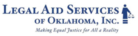 logo for Legal aid services of Oklahoma